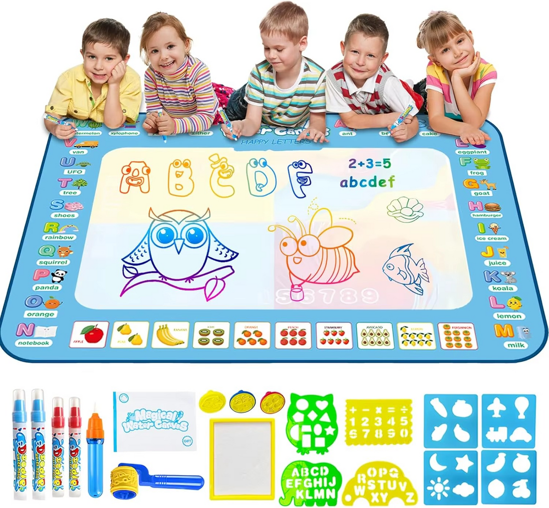 קסם של צבע – משטח צבעי המים שלא מלכלך בכלל